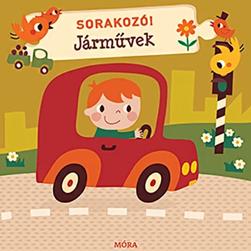 Móra: Sorakozó! - Járművek foglalkoztató teszt