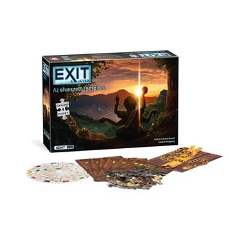 EXIT - Az elveszett templom puzzle társasjáték - Piatnik