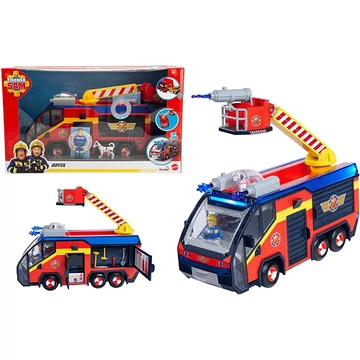 Sam a tűzoltó: Jupiter járgány kiegészítőkkel - Simba Toys
