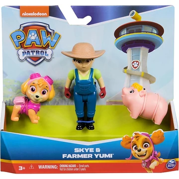 Mancs őrjárat: Skye kiskutya és Farmer Yumi szett - Spin Master