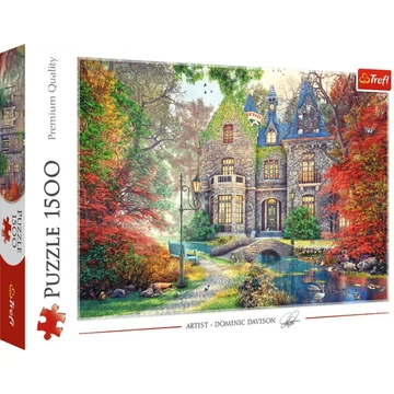 őszi kastély 1500db-os puzzle - Trefl