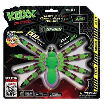Klixx Creaturez: Pók többféle változatban