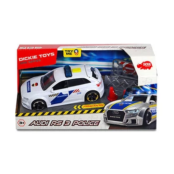 Audi RS3 rendőrautó - Dickie Toys