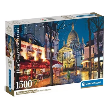 High Quality Collection: Párizs 1500db-os prémium puzzle 84x59cm - Clementoni