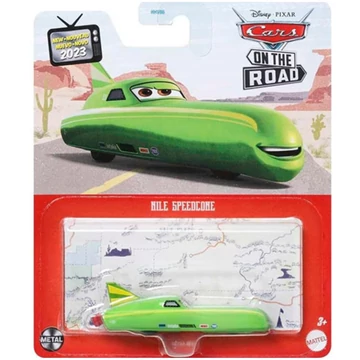 Verdák: Nile Speedcone karakter kisautó 1/55 - Mattel