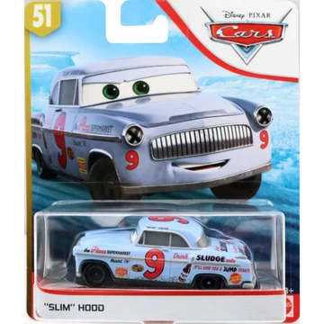 Verdák: Slim Hood karakter kisautó 1/55 - Mattel