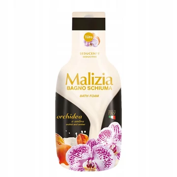 Malizia orchidea és borostyán habfürdő 1L