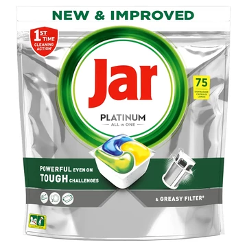 Jar all in one lemon mosogató tabletta 75ct