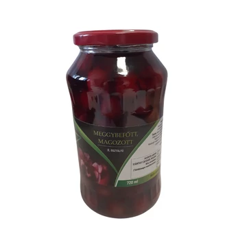 Green Vital magozott meggybefőtt 680g/350g