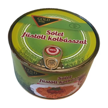 Gold Vital sólet füstölt kolbásszal 400g