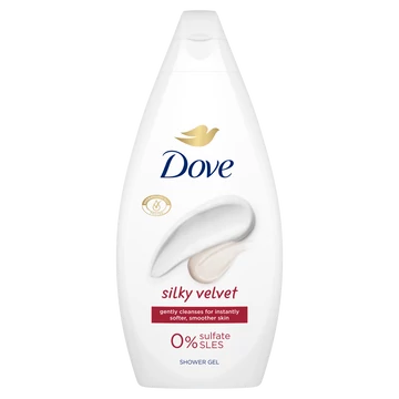 Dove Krémtusfürdő Silky velvet 450ml