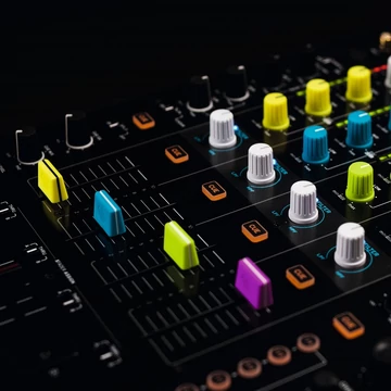 Reloop Fader Cap Set Blue Potméter sapka szett 5 db (Kék)