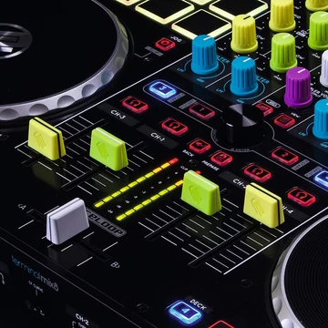 Reloop Fader Cap Set Green Potméter sapka szett 5 db (Zöld)