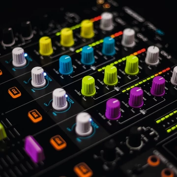 Reloop Knob Cap Set Purple Potméter sapka| forgatógomb szett 8 db (Lila)