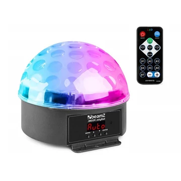 BeamZ J60R mini star gömb fényeffekt| (6x1W) - 6 szín| DMX + Távirányító