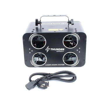 Thunder LS4-RGB Full color DMX lézer fényeffekt (800mW)
