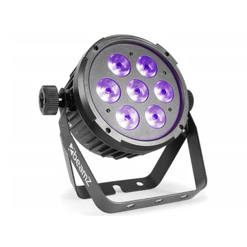 BeamZ BT280 LED Flat PAR| 7x10W 6-in-1 LED| RGBAW-UV| DMX