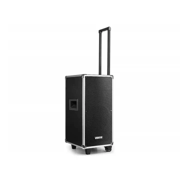 Vonyx ST095 Hordozhazó hangfal| 8"| CD| UHF| MP3| Bluetooth| Beépített akkumulátor| 1x Mikrofon