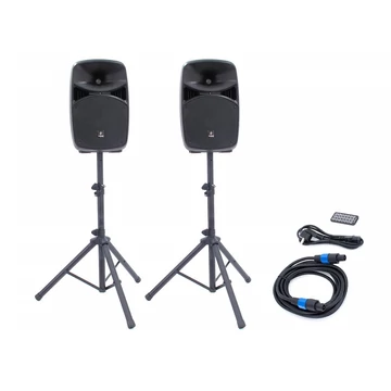 Thunder TMX-10 SET 350/700W aktív hangfalszett + ÁLLVÁNY (MP3 + Bluetooth + FM)