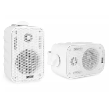 Power Dynamics BGO30 (IPX5) Fali hangfal szett 2×25/60W| 8 Ohm FEHÉR