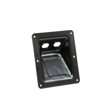 Thunder MTP-170 fém süllyesztett csatlakozó tálca| 2x Speakon furat (17x14 cm)