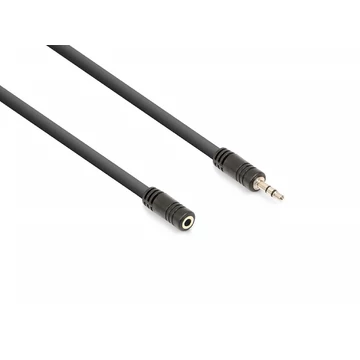 Vonyx CX338-6 sztereo hosszabbító jelkábel (3|5 mm Jack papa - 3|5 mm Jack mama) - (6 m)