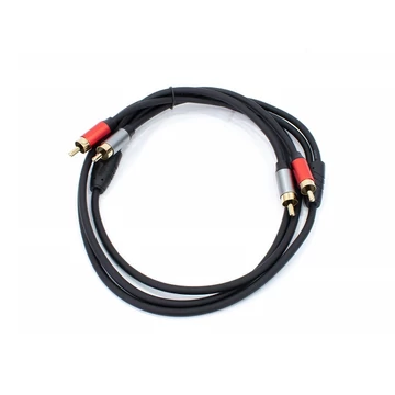 Thunder AU004-15 sztereo jelkábel (2x RCA - 2x RCA) - (1|5 m)
