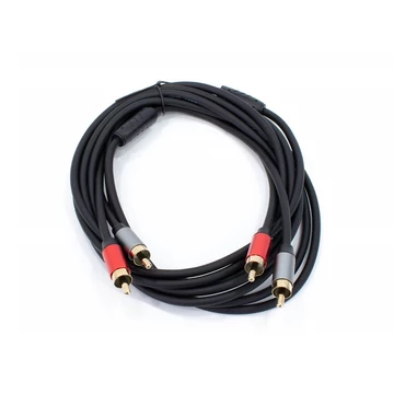 Thunder AU004-30 sztereo jelkábel (2x RCA - 2x RCA) - (3 m)