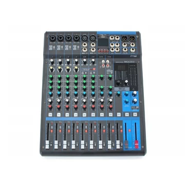 Thunder MG12XU-USB 12 csatornás zenekari keverő| USB| Bluetooth + Effekt
