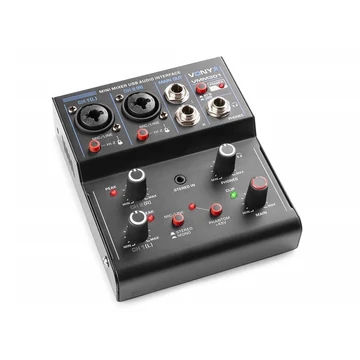 Vonyx VMM301 3 csatornás keverő| USB| Bluetooth