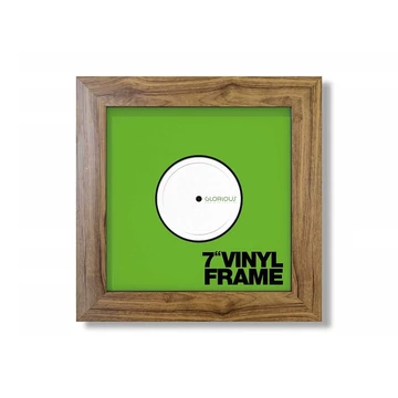 Glorious Vinyl Frame Set 7" Rosewood Bakelit lemez keret| 3db/csomag (Rózsafa)