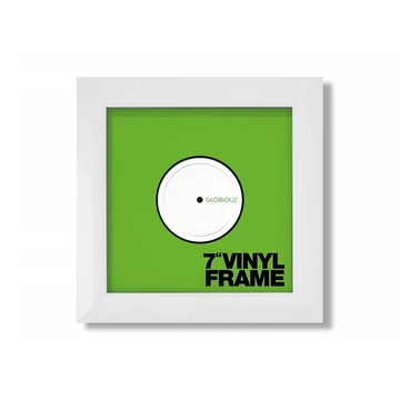 Glorious Vinyl Frame Set 7" White Bakelit lemez keret| 3db/csomag (Fehér)
