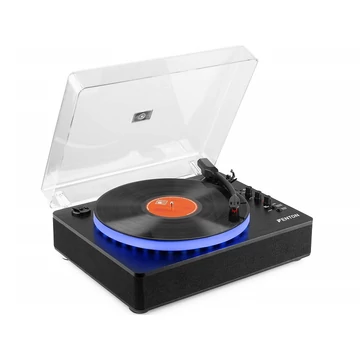 Fenton RP162LED Bakelit lemezjátszó (Bluetooth/USB/RCA) - Fekete
