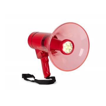 Vonyx MEG050 Megafon| hangosbeszélő 50W LED fénnyel - beszéd| felvétel| MP3| Bluetooth