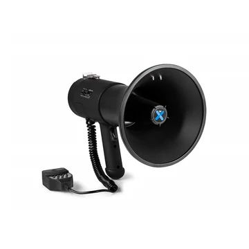 Vonyx MEG075 Megafon| hangosbeszélő 75W Matt fekete - beszéd| felvétel| MP3| Bluetooth