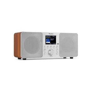Audizio Genua DAB+ sztereó rádió| ezüst