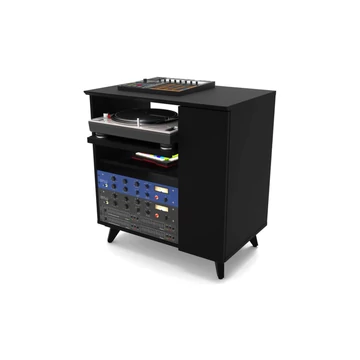 Glorious Modular Side Rack Black Stúdió bútor (fekete)