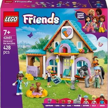 LEGO® Friends: Ló- és állatkórház (42651)