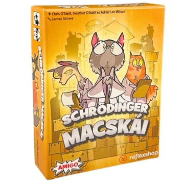 Schrödinger macskái társasjáték