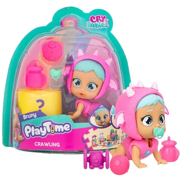 Cry Babies Playtime - Bruny mászó könnyes baba kiegészítőkkel