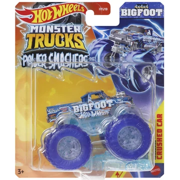 Hot Wheels Monster Trucks:Bigfoot 4x4x4 Power Smasher kisautó 1/64 - Mattel