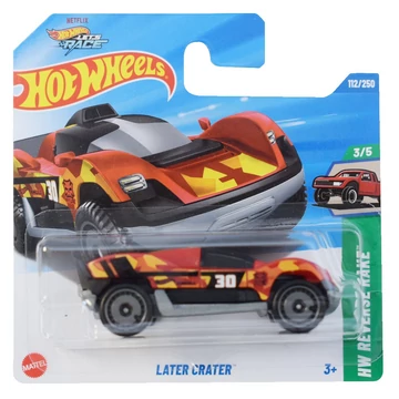 Hot Wheels: Later Crater bordó kisautó 1/64 - Mattel