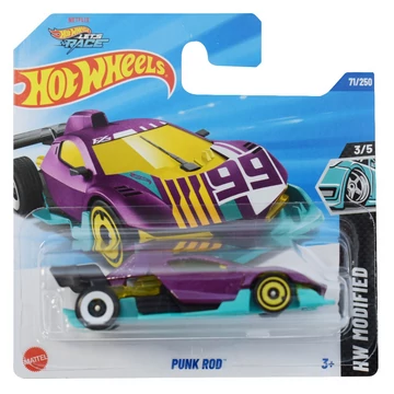 Hot Wheels: Punk Rod lila kisautó 1/64 - Mattel