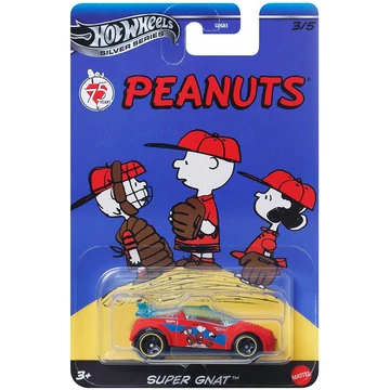 Hot Wheels: Snoopy Super Gnat kisautó 1/64 - Mattel