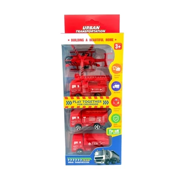 Játék tűzoltóautó készlet 47902