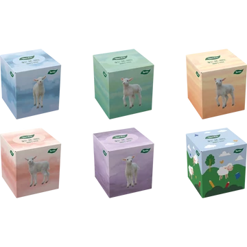 Tento dobozos papír zsebkendő Cubebox 58lap 3 rétegű