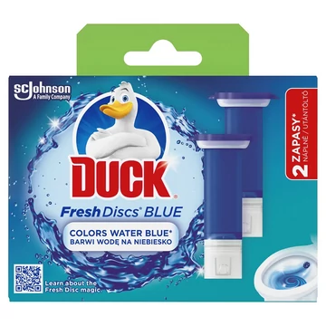 Duck blue wc korong 2x36ml