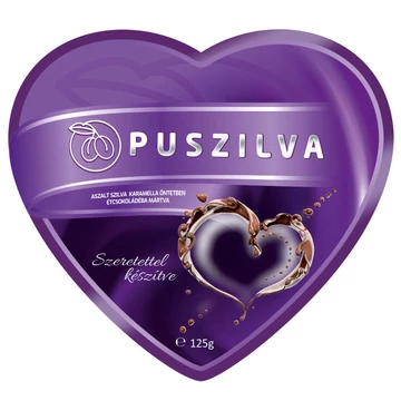 Puszilva szív desszert 125g
