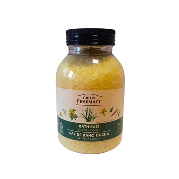 Green parmacy vanília és vetiver fürdősó 1000g