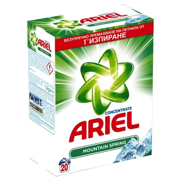 Ariel mountain spring dobozos mosópor 1,3kg 20mosás